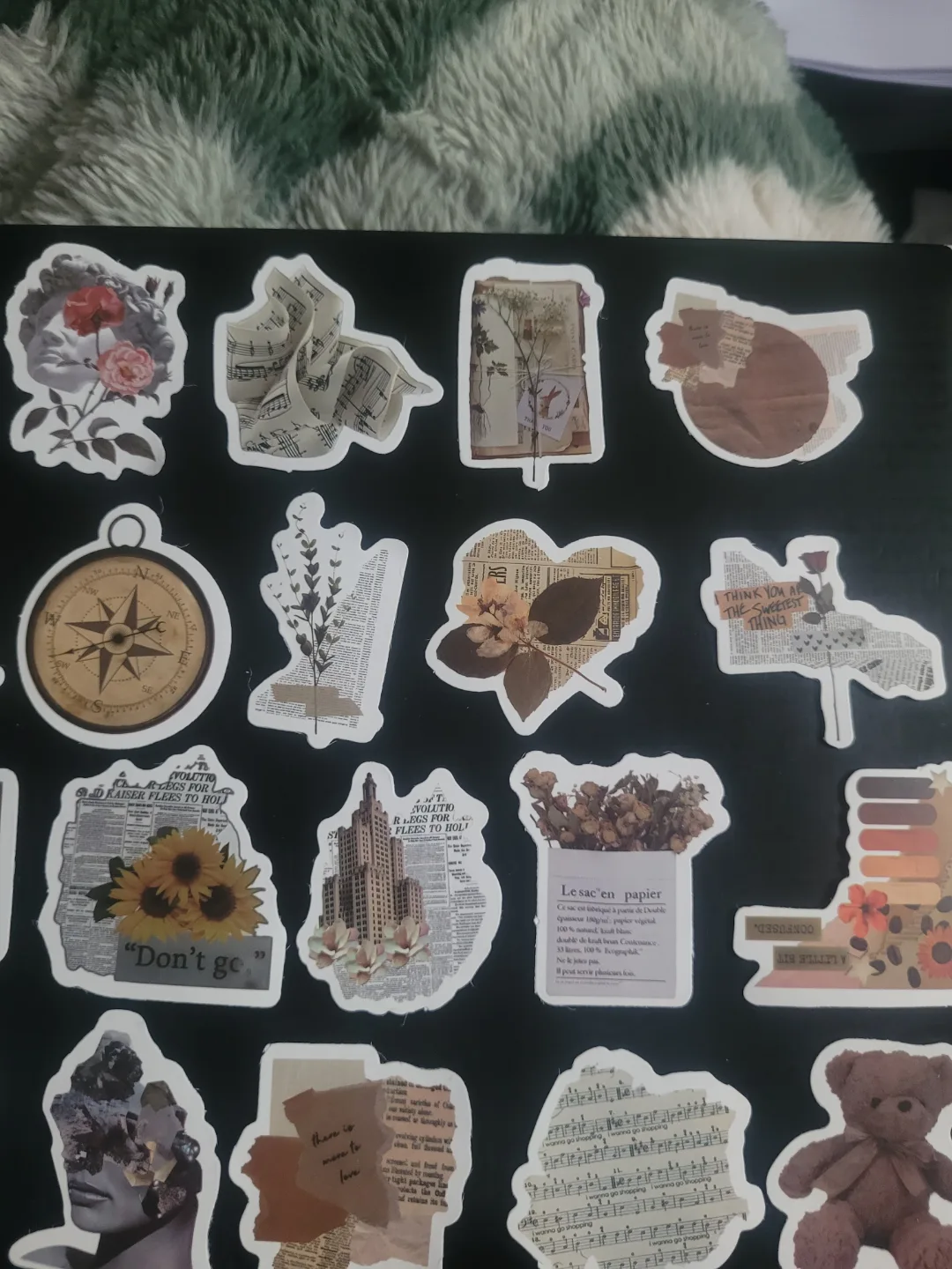 30 Aesthetic Brown and Beige Stickers image indicator(2)