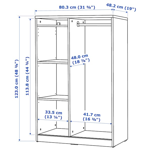 ikea SYVDE Open Wardrobe - photo 4