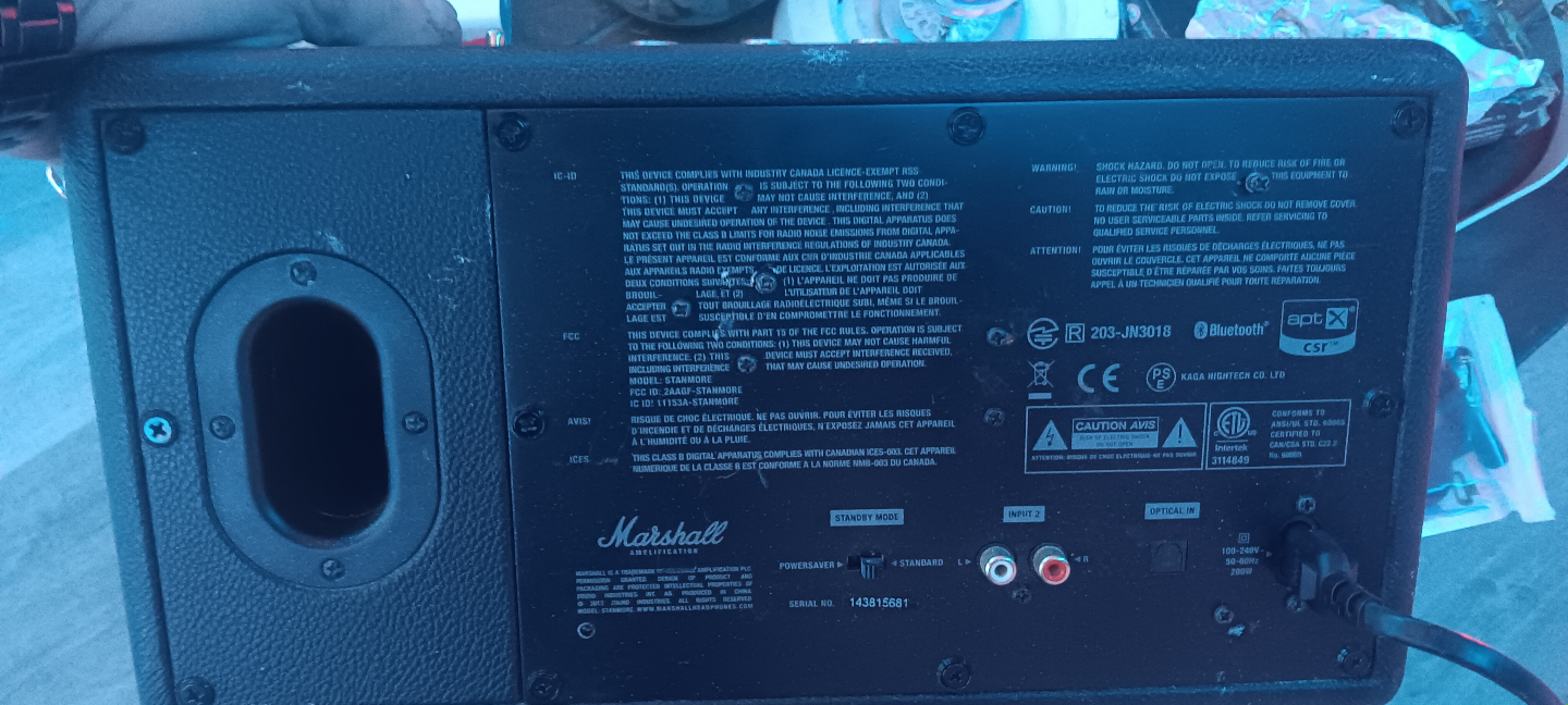 Marshall Stanmore II Bluetooth Speaker - photo 2