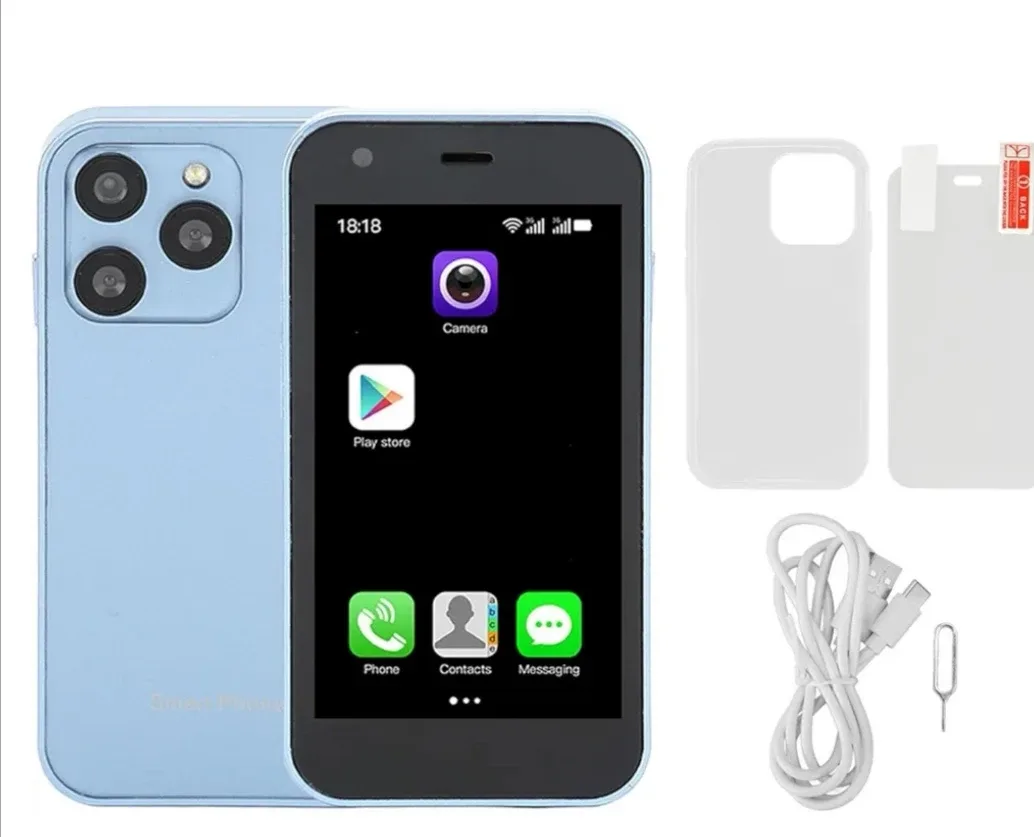 New Android Smartphone Light Blue thumbnail