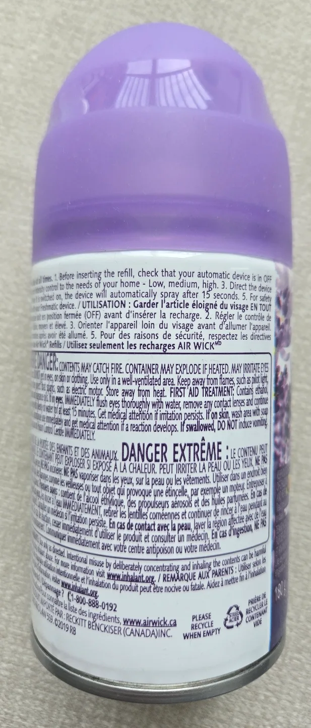 Air Wick Freshmatic Lavender & Chamomile Automatic Spray Refill image indicator(4)