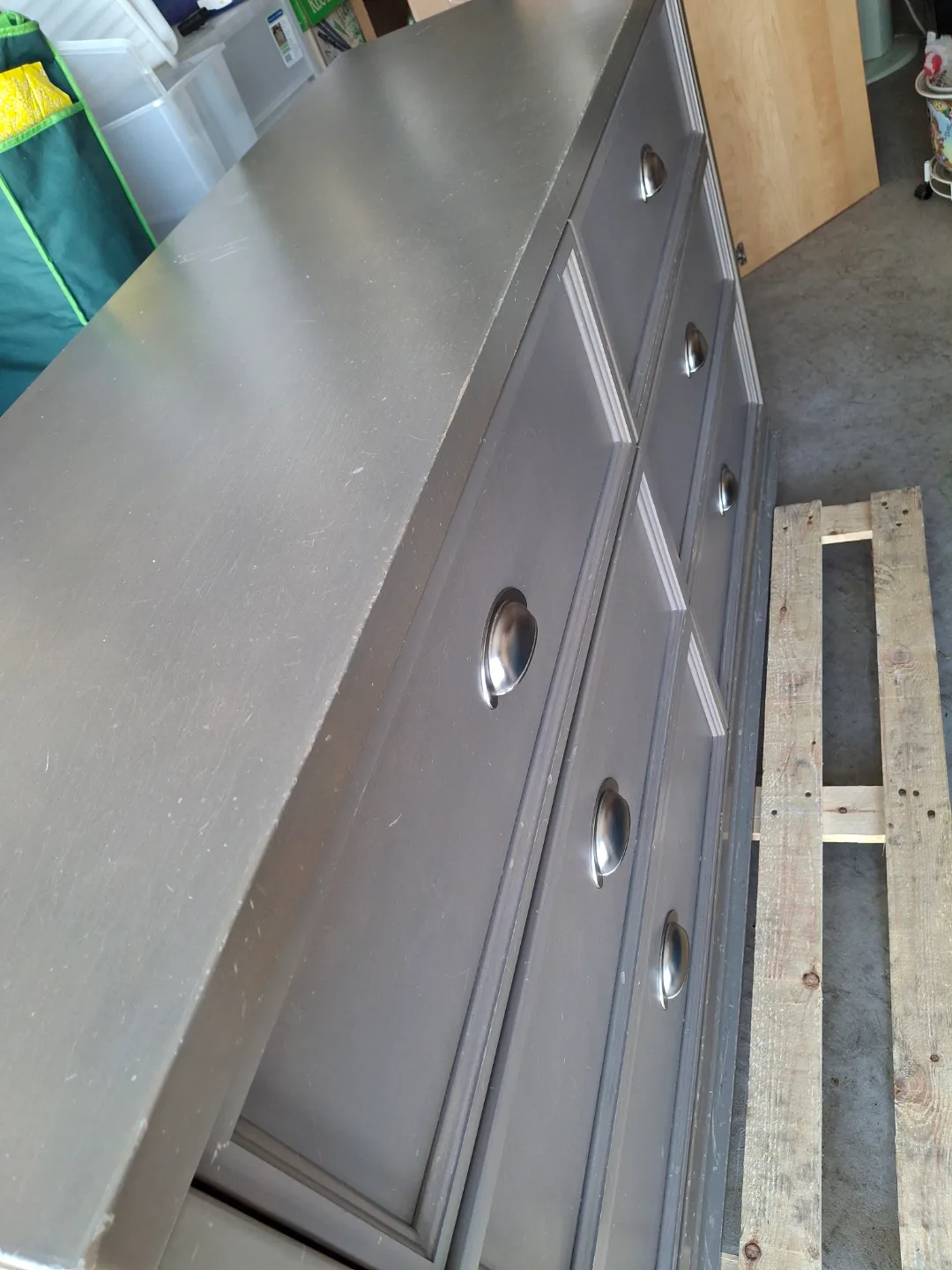 Franklin and Ben Wide Gray Dresser image indicator(3)