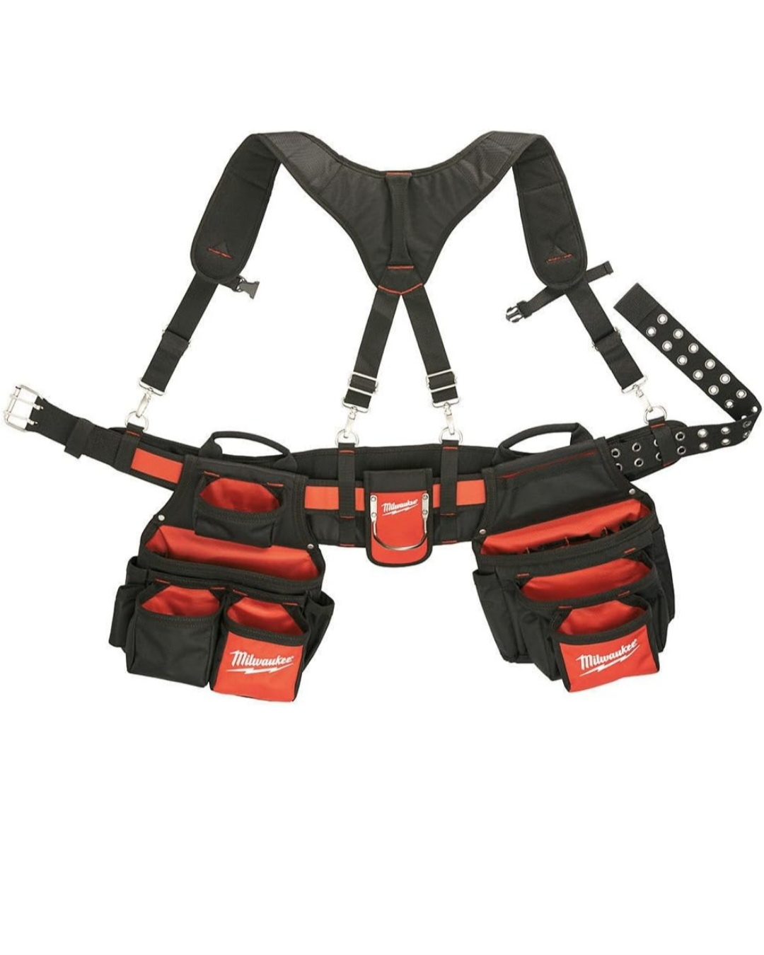 Milwaukee Tool Electrician's Tool Belt with Suspension Rig