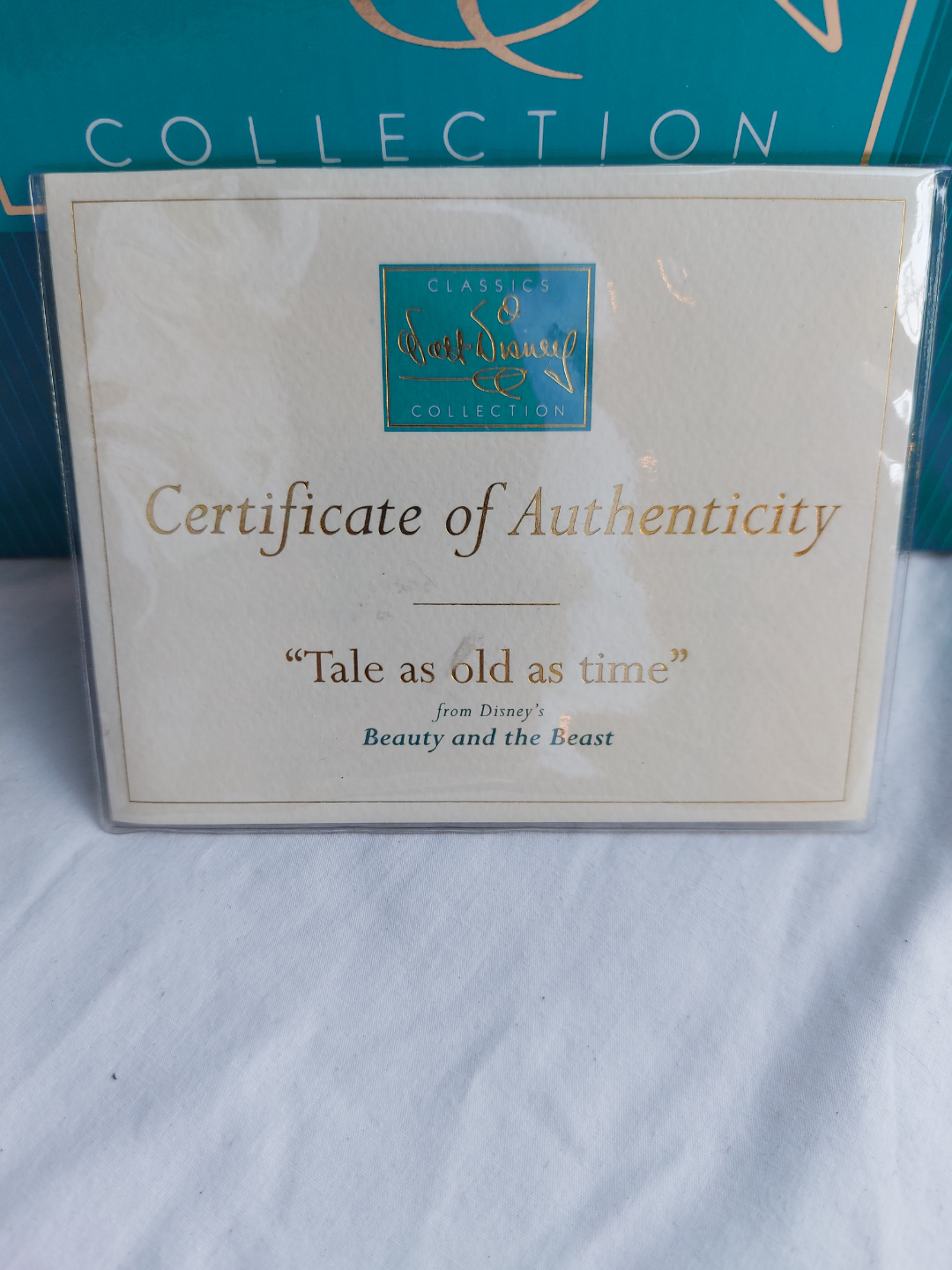 Disney Beauty and the Beast Figurine Tale As Old As Time - photo 3