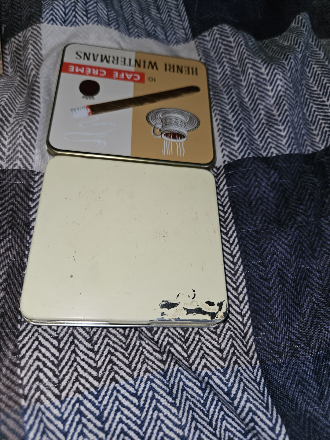 Vintage Henri Wintermans Cafe Creme Cigar Tin - photo 3
