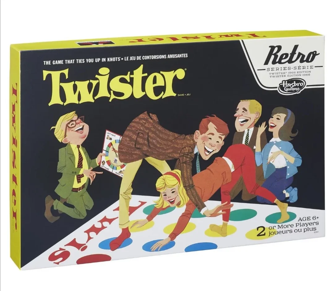 Retro Series Twister Game - 1966 Edition thumbnail