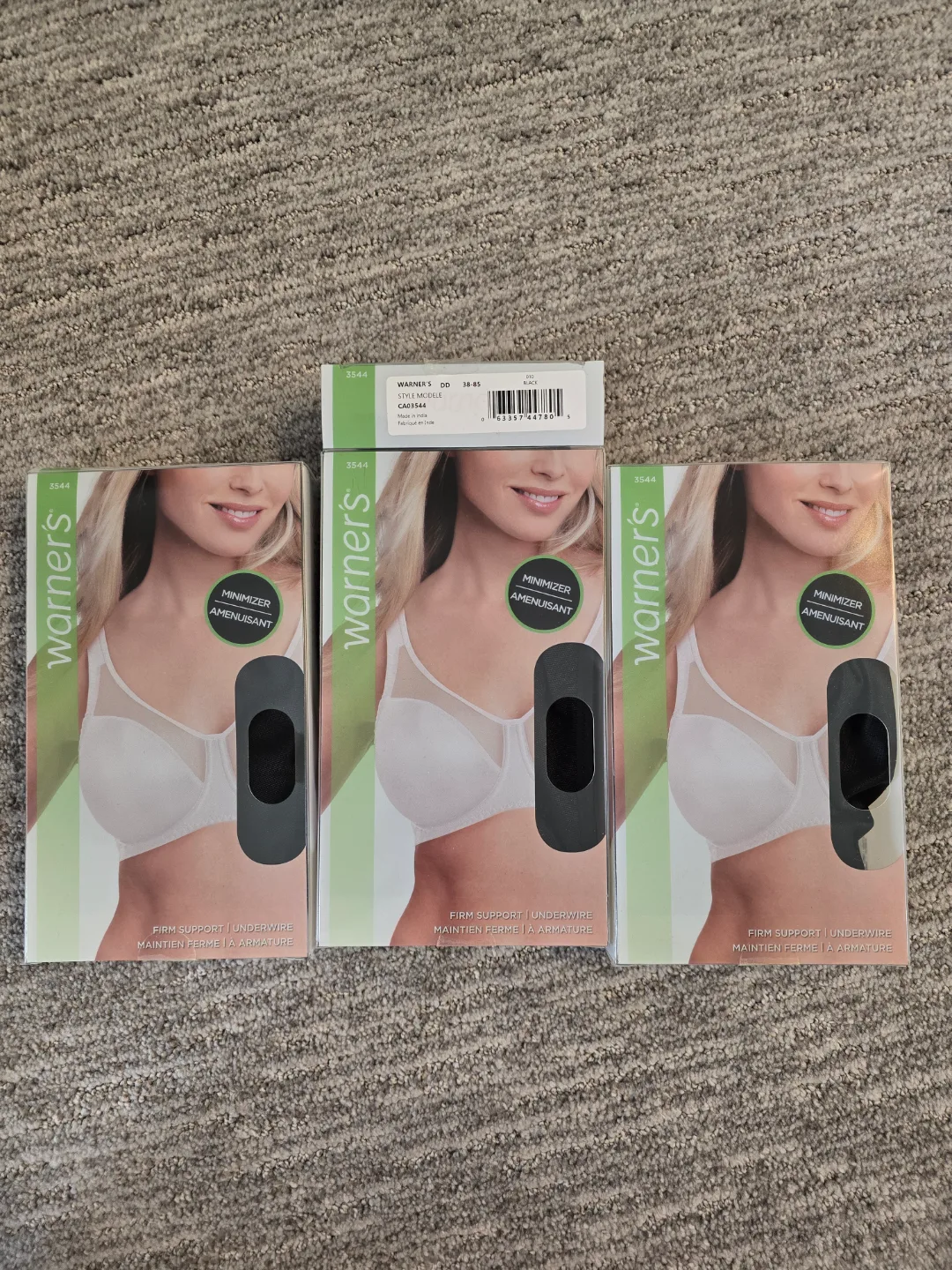 Brand New - Warner's Minimizer Bra Set thumbnail