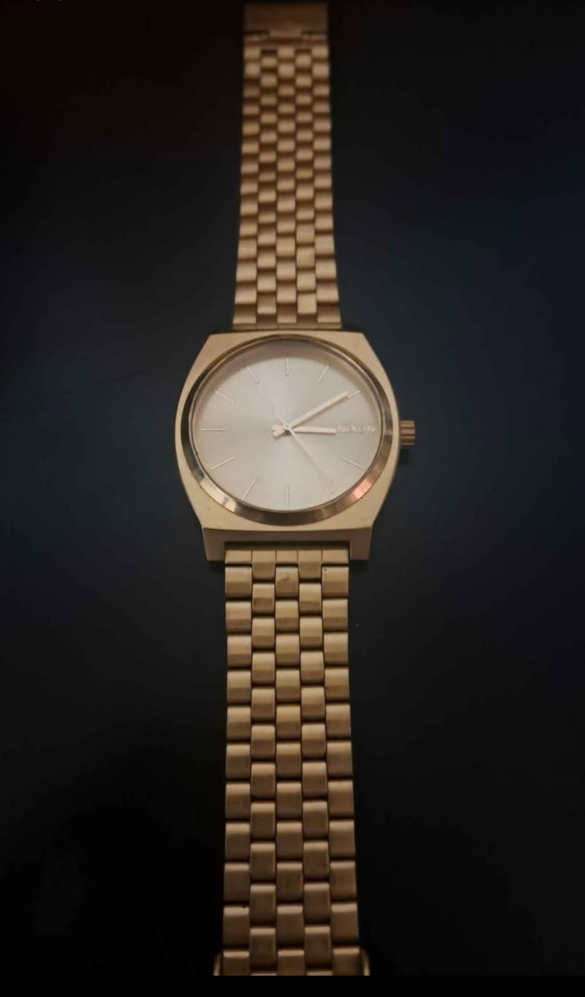 Nixon Time Teller, Stainless Steel All Gold.