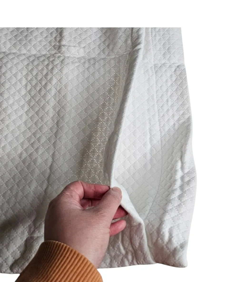 SOLITAIRE Matelasse Bedspread Set - Full Size - White image indicator(2)