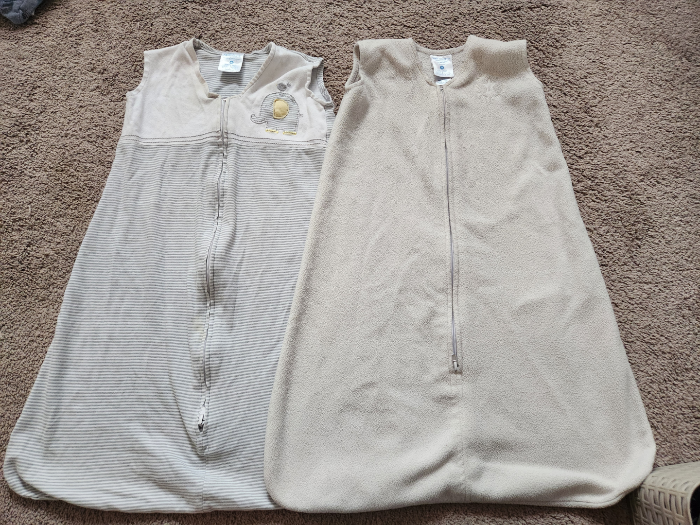 Two Halo SleepSacks, Size Medium