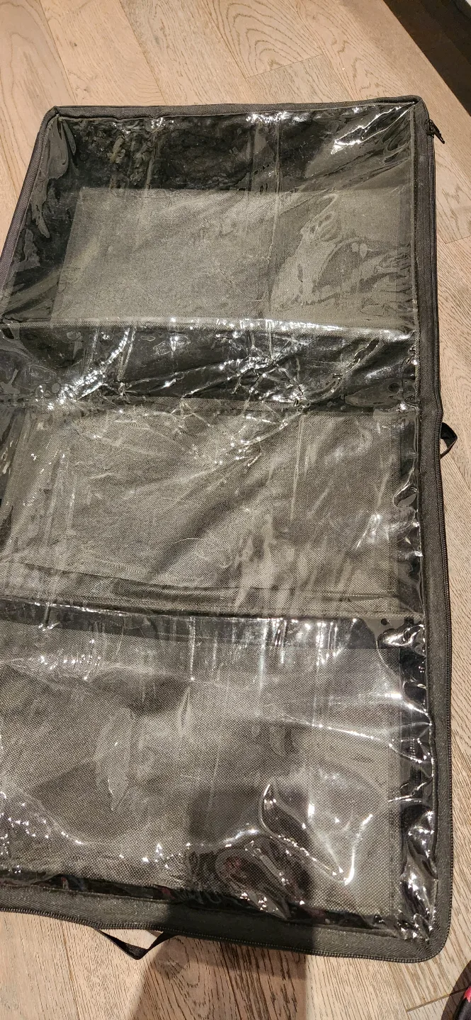 UPDATED 2-Pack Under Bed Storage Bins with Wheels image indicator(6)