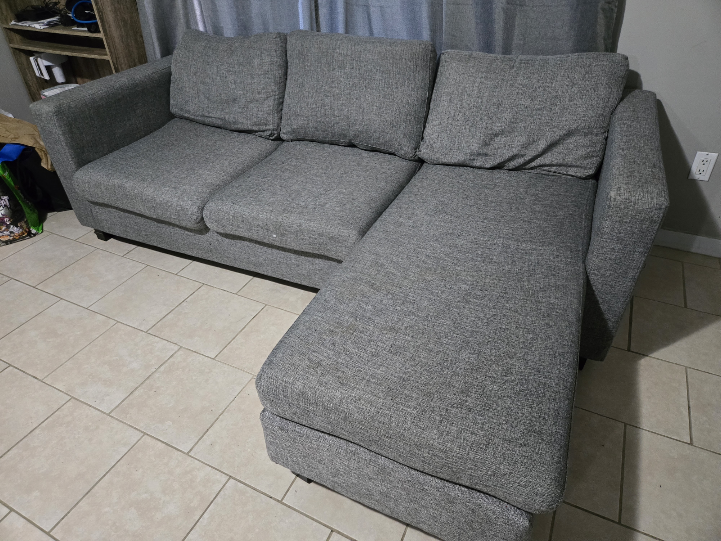 Grey Sectional Sofa - photo 2