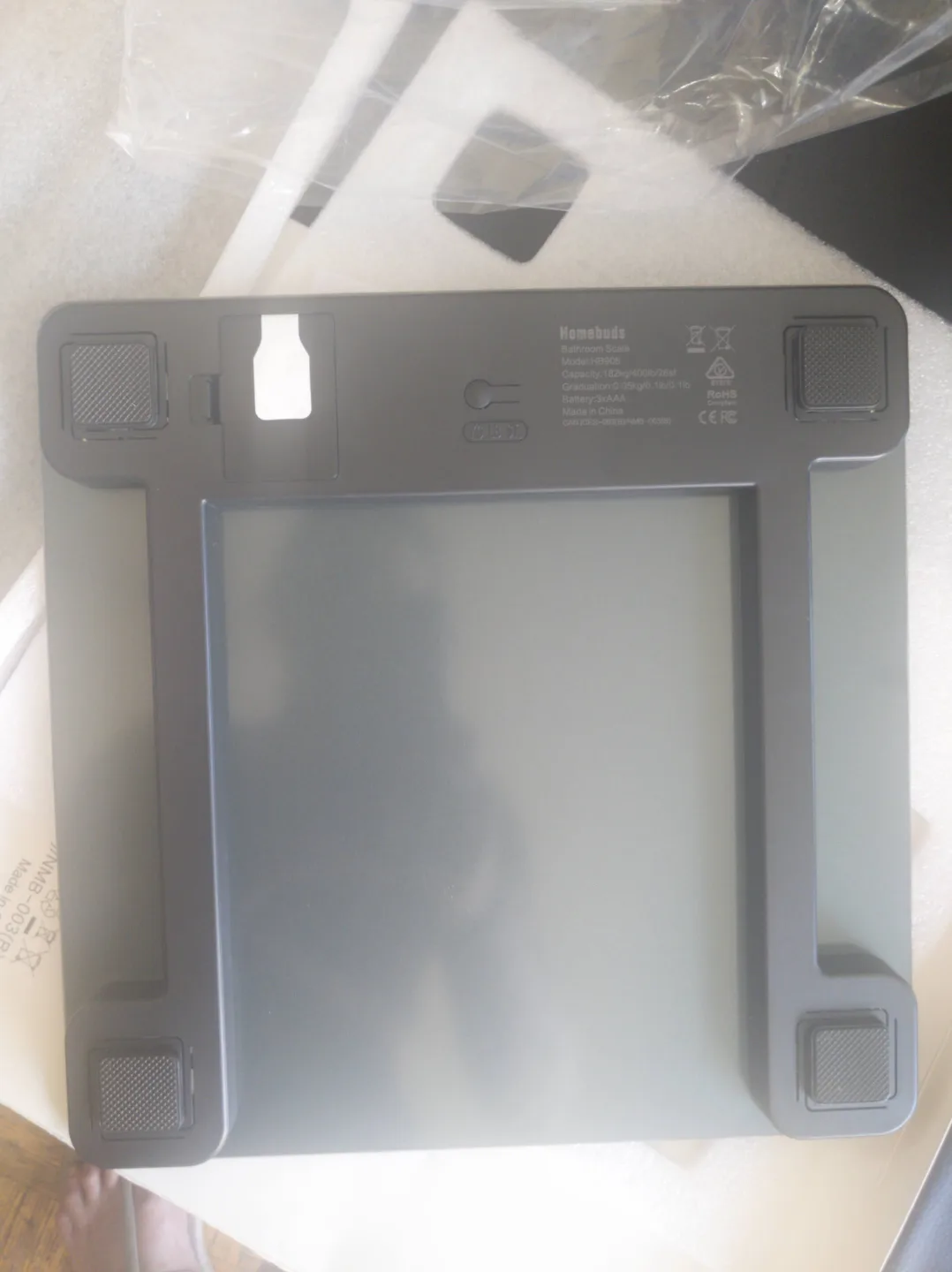 Homebuds Digital Bathroom Scale - Model HB905 image indicator(2)