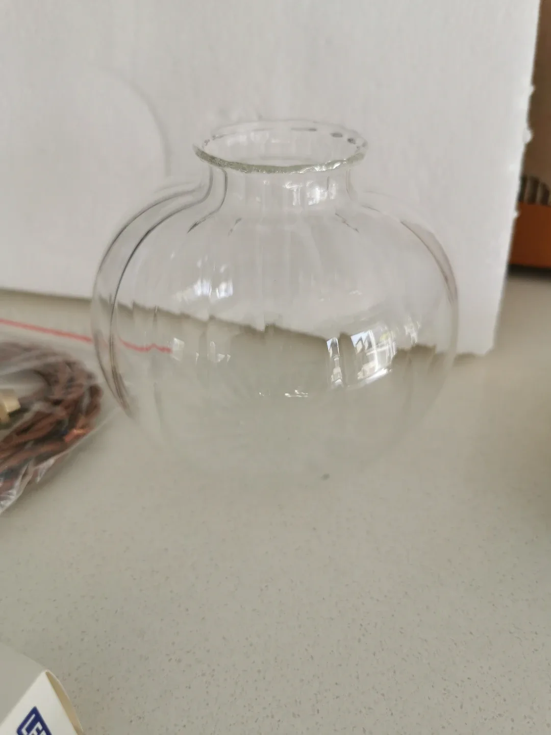 Glass Pendant Light Fixture Kit image indicator(4)