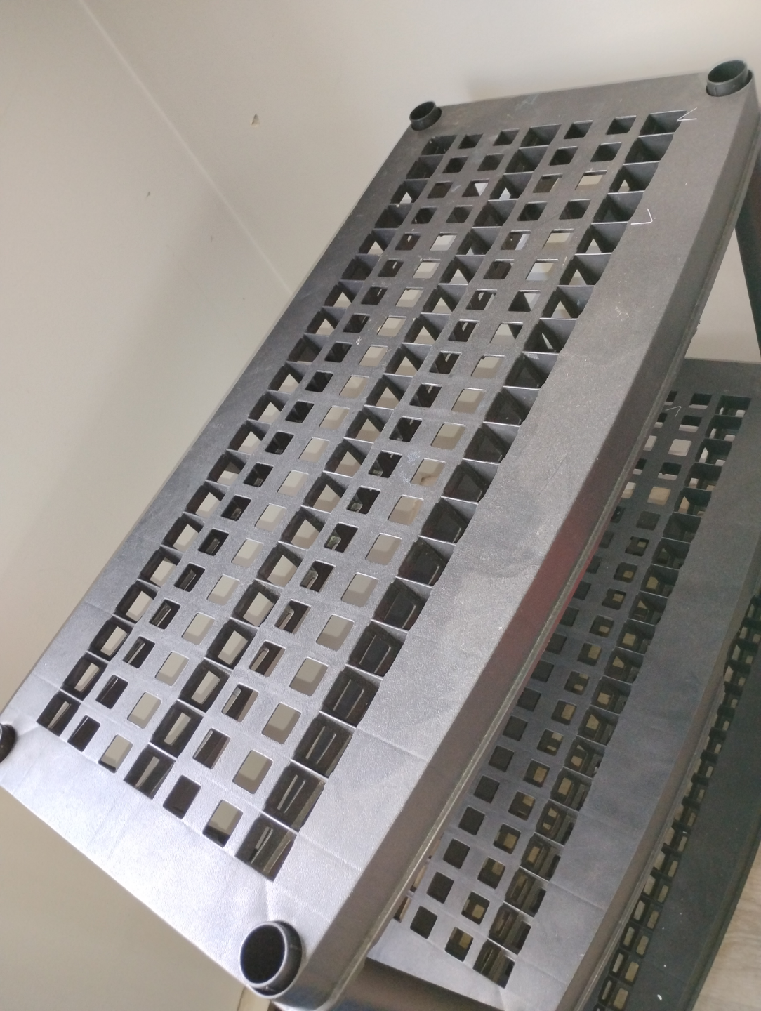3-Tier Plastic Shelving Unit - photo 2