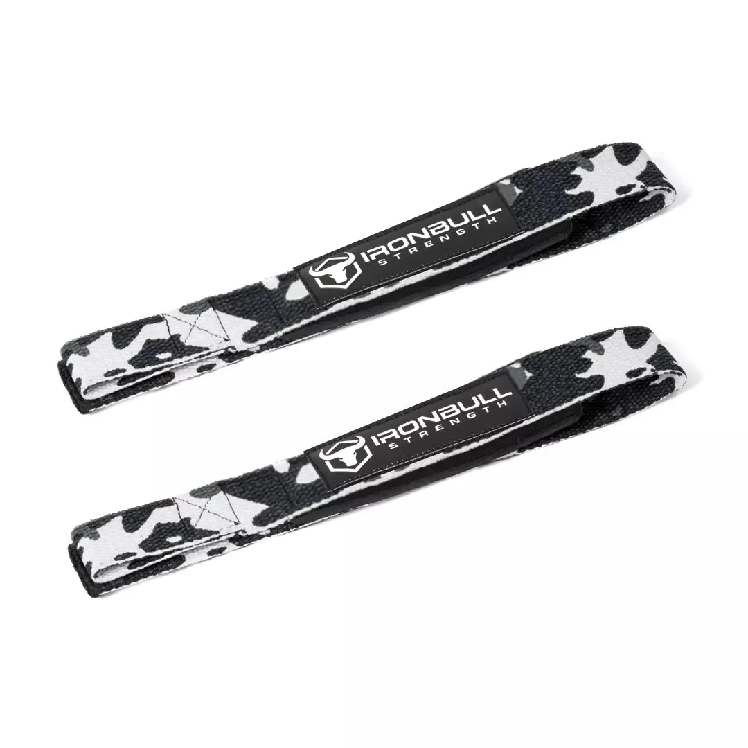 Iron Bull Strength Lifting Straps (White Camo) thumbnail