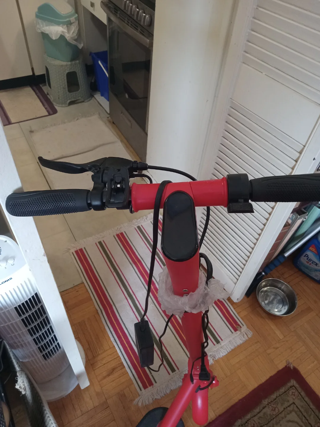 Red Electric Scooter image indicator(10)