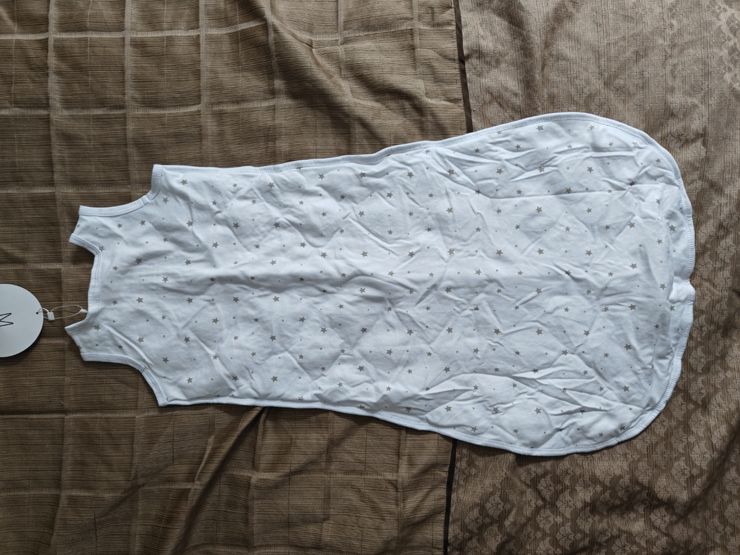 Dreamland Baby Weighted Sleep Sack - Grey Star - 6-12 Months - photo 3