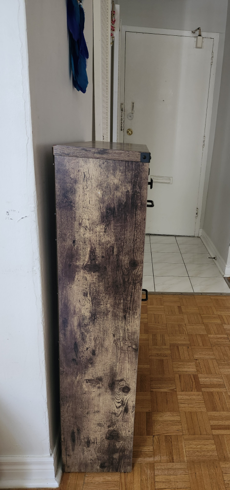 New and Unused Shoe Storage – Rustic Brown - photo 4