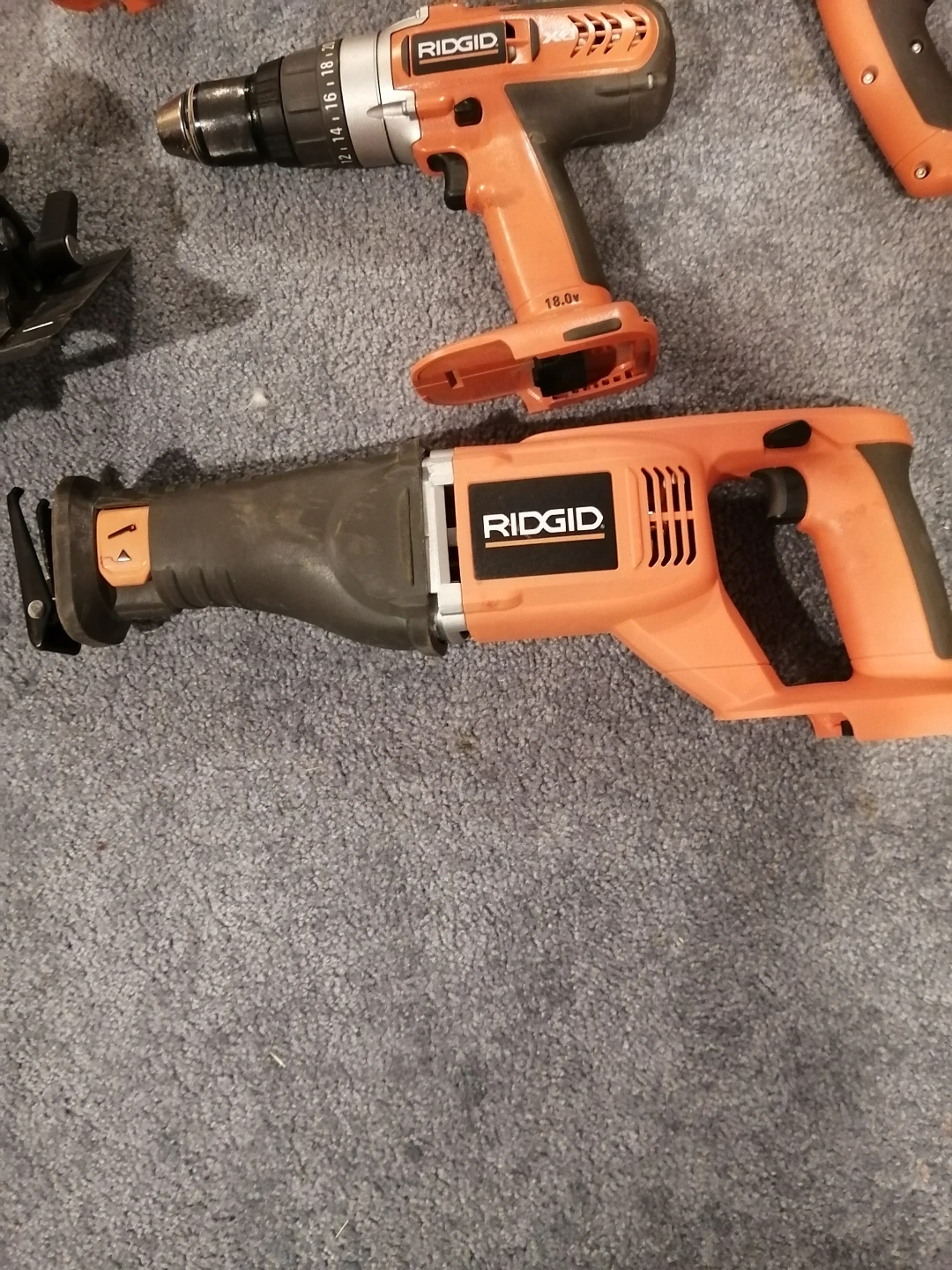 rigid tool set gently used bag included - photo 2