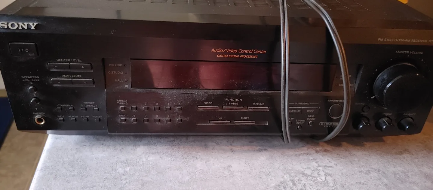 Sony STR-DE475 Audio/Video Receiver thumbnail