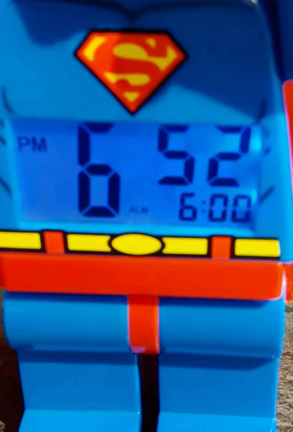 LEGO DC Super Heroes Superman Alarm Clock image indicator(3)