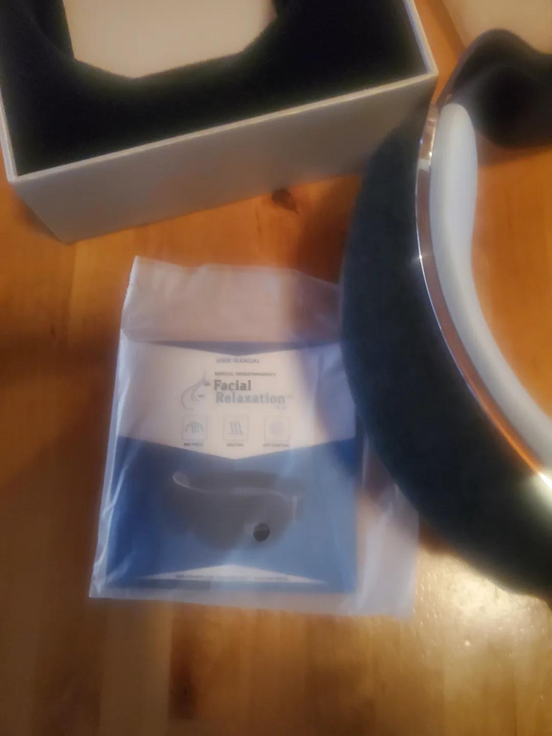 Facial Relaxation TM device image indicator(2)