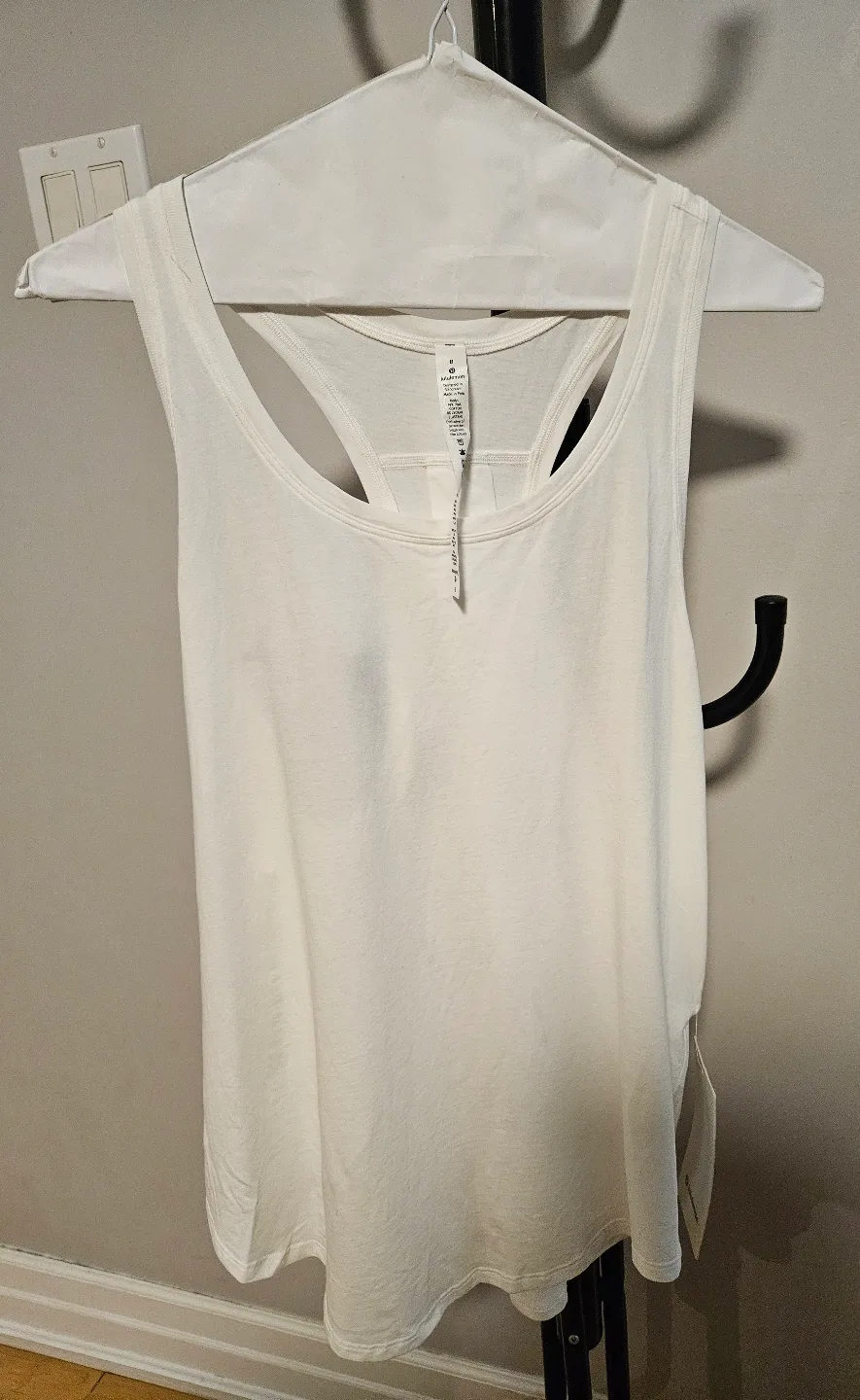 Lululemon Love Tank*Pleated - Size 8 - White thumbnail