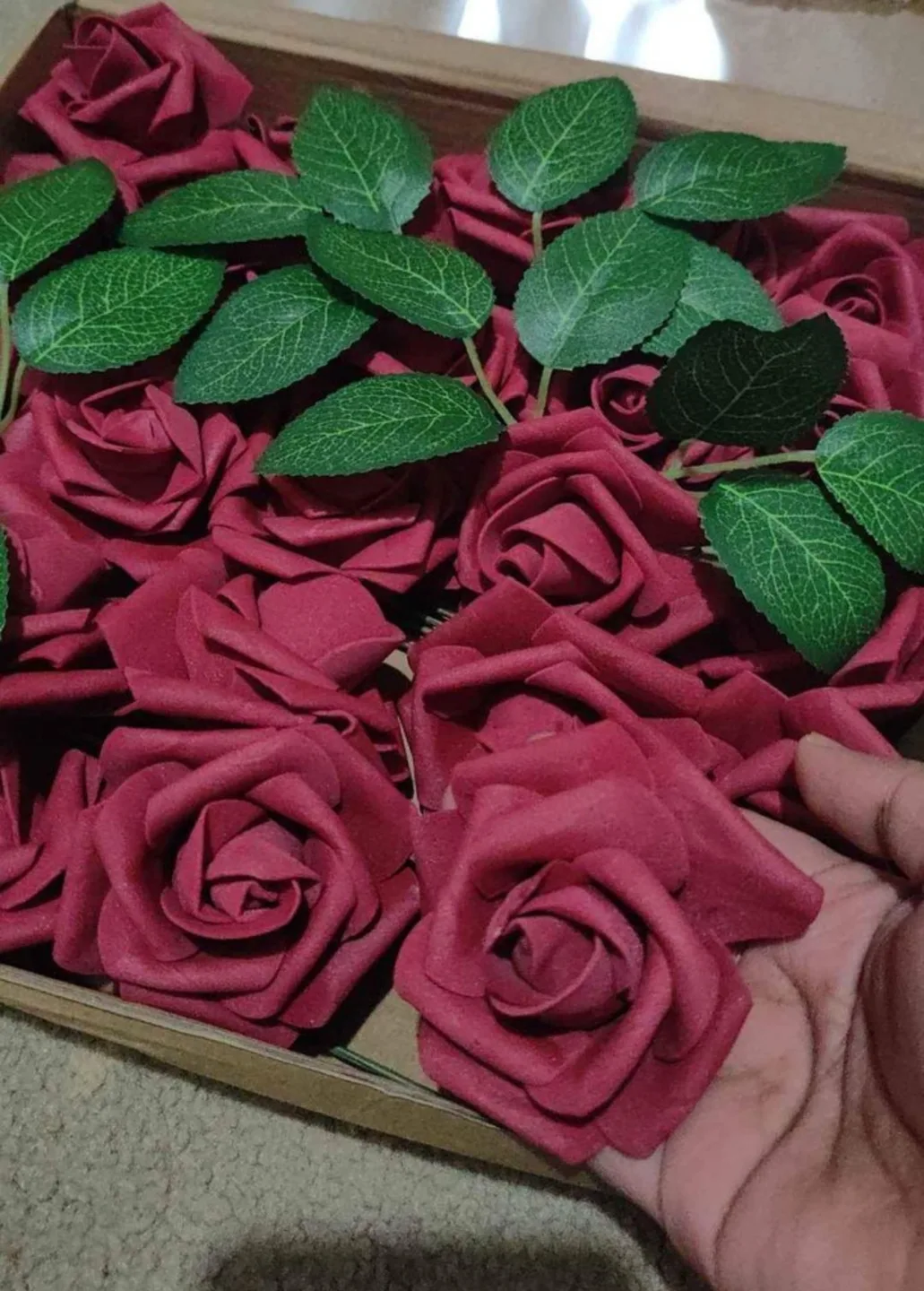 Bulk Artificial Roses - Red and Blue image indicator(2)