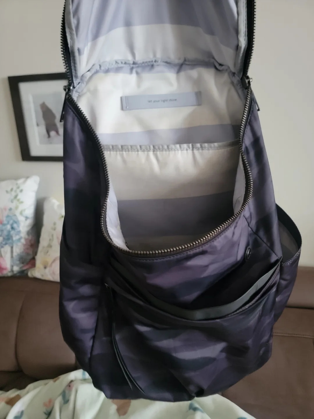 Used Lululemon Backpack - Camo image indicator(7)