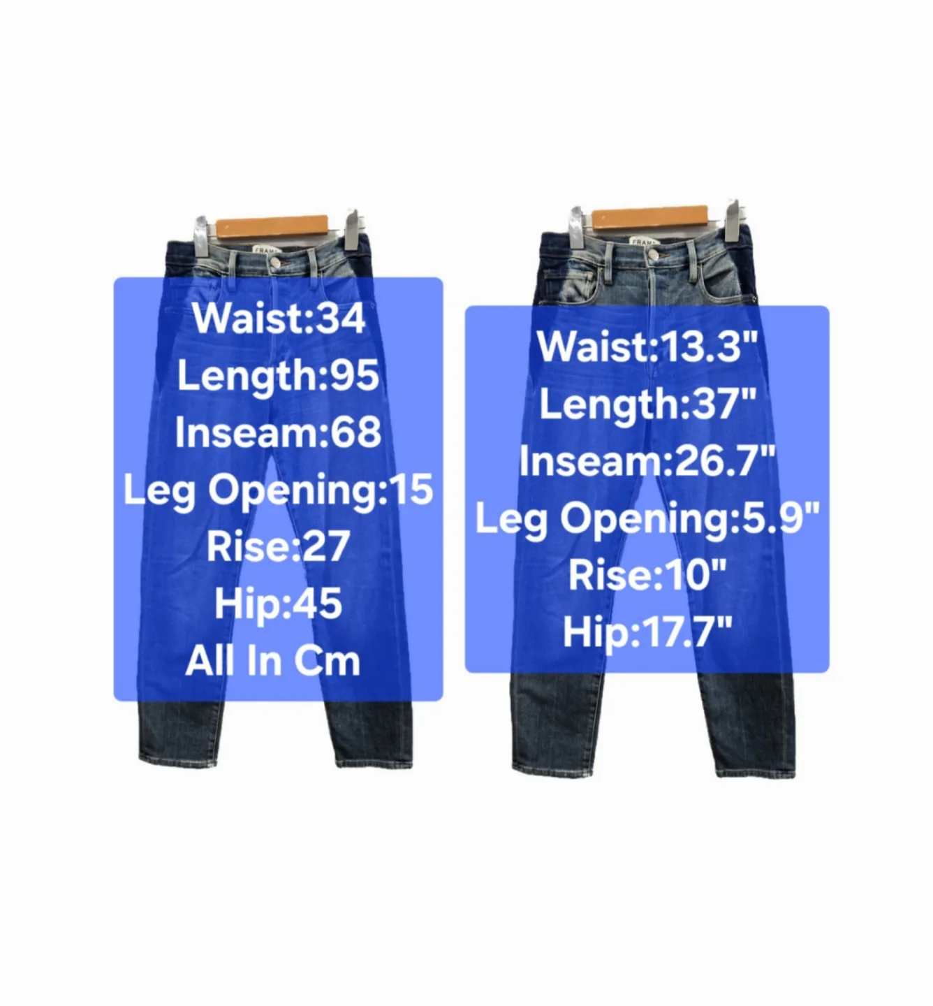 Frame Denim Le Original Elton Straight Leg Jeans Size 24 image indicator(2)