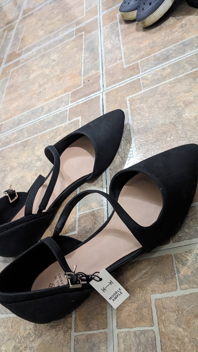 Call It Spring Women's Black Ankle Strap Flats - photo 3