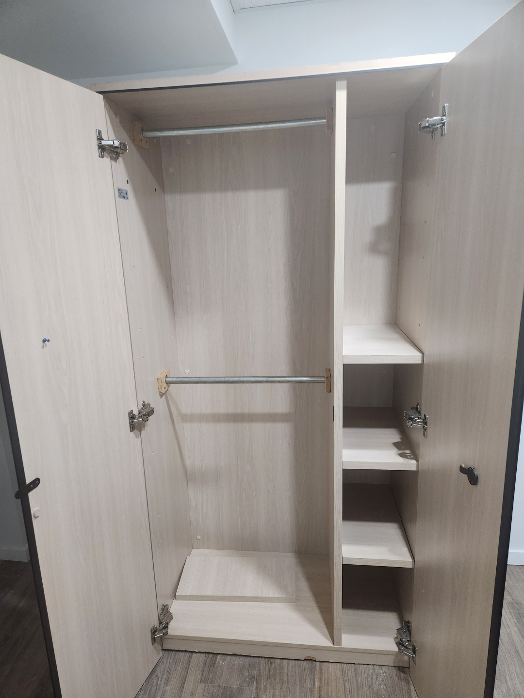 Double Door Wardrobe Closet - photo 2