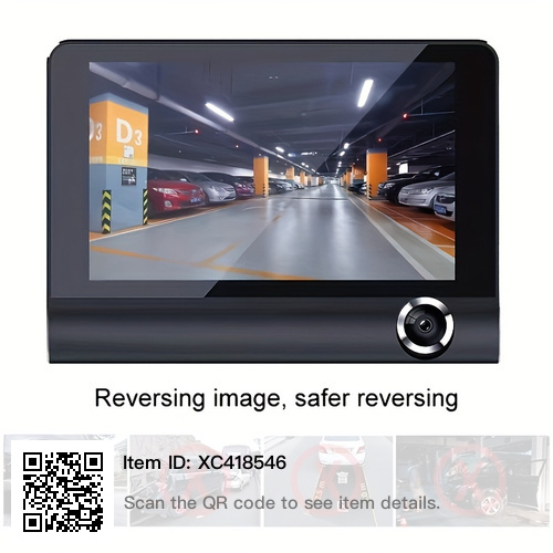 Triple Lens Dash Cam with 64GB Card - Full HD Night Vision - photo 5