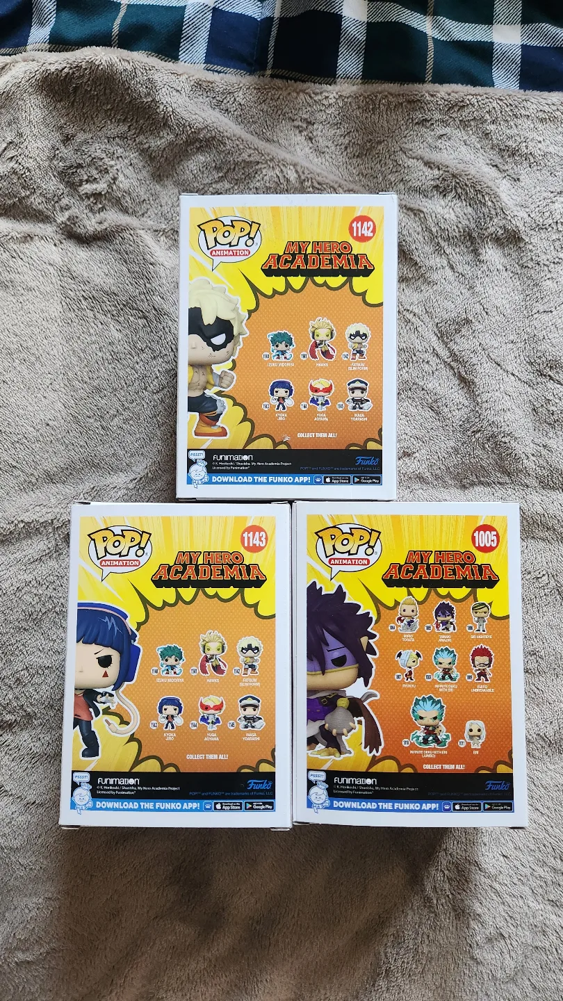 My Hero Academia Funko Pop! Figures (3-Pack)🏒 image indicator(2)