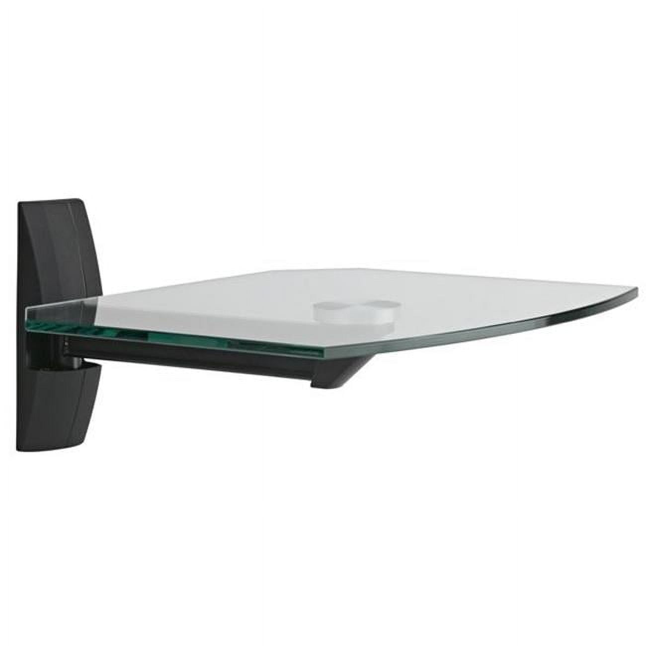 Tempered Glass Wall Mounted Shelf with swing arm