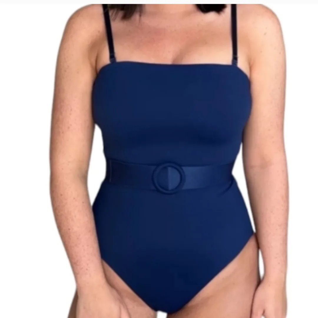 SKIMS Sculpting Swimsuit Strapless One Piece thumbnail