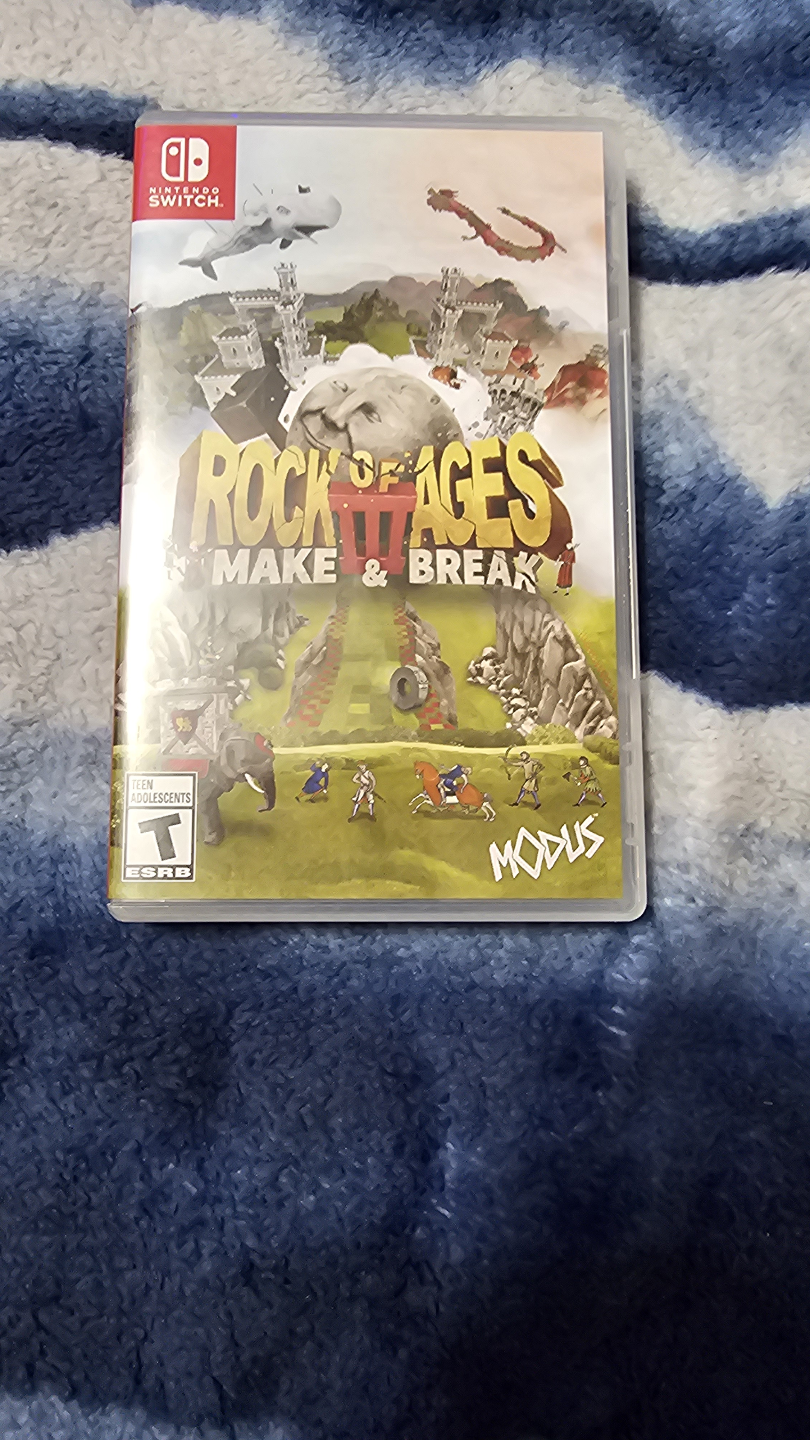 Rock of Ages III: Make & Break Nintendo Switch Game