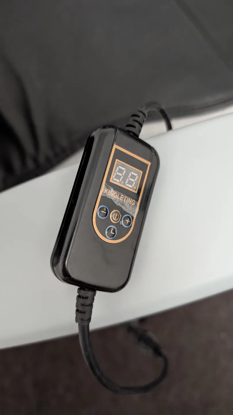 Kingleting Heated Massage Cushion for Office Chair image indicator(2)