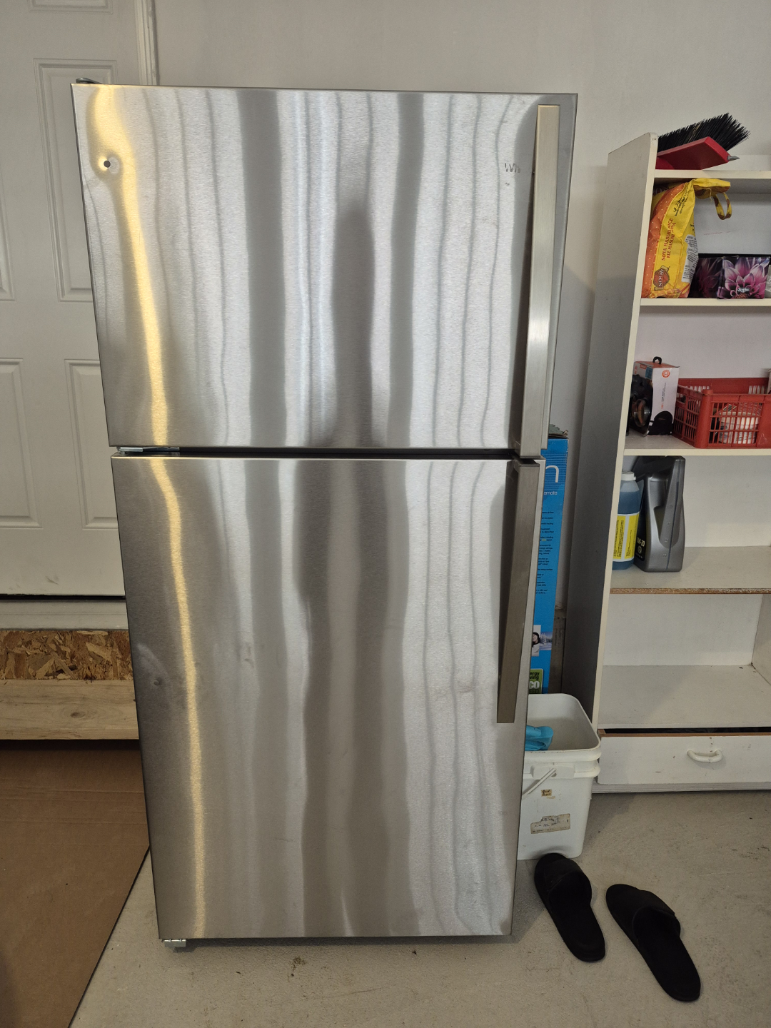 Stainless Steel Top Freezer Refrigerator