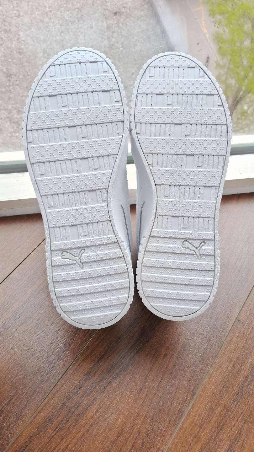 Puma Cali Mid Top Sneakers - Women's Size 8 - White Leather - photo 2