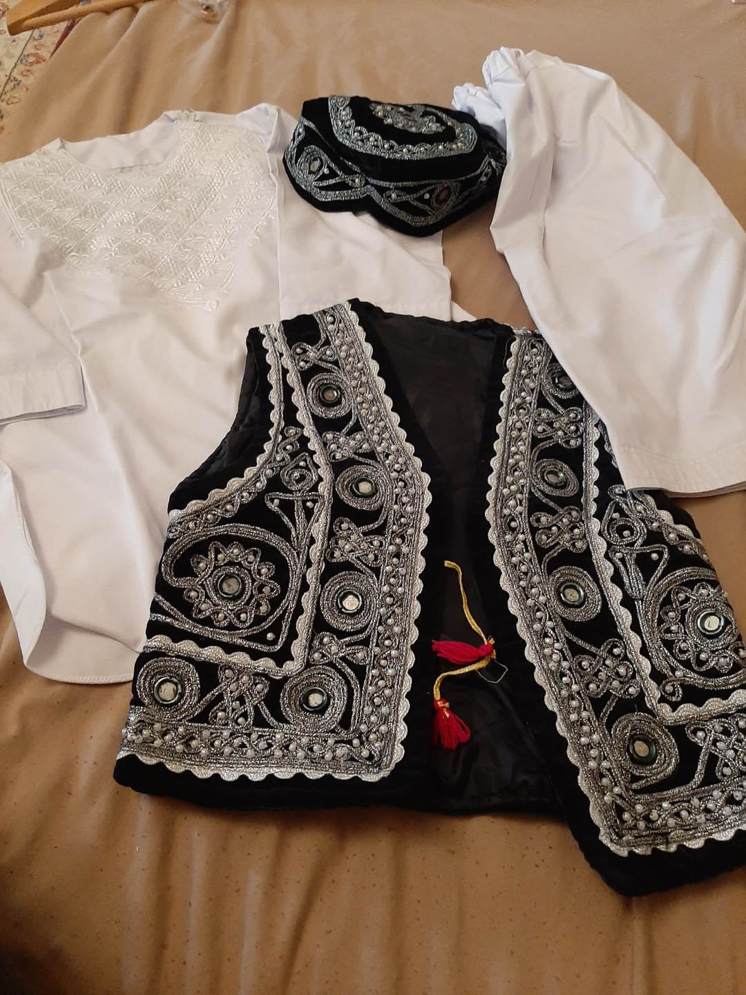 Traditional Embroidered Child's Outfit