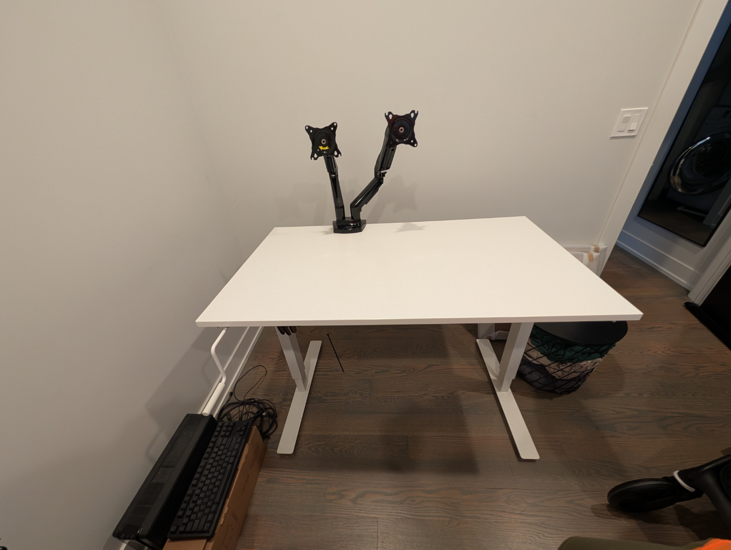 IKEA Desk & Dual Monitor Desk Mount - Black - photo 3