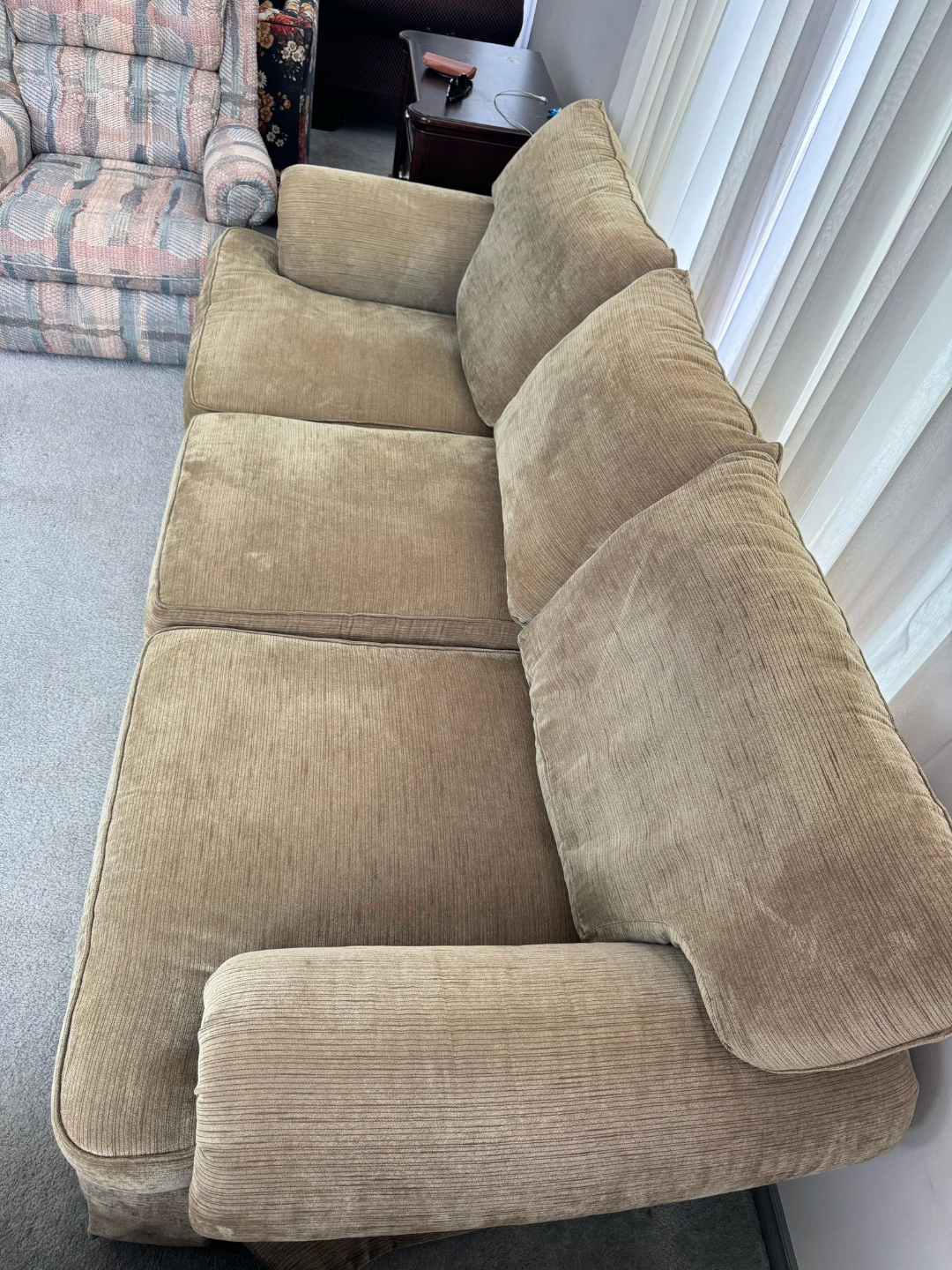 Olive Three-Seat Sofa - photo 3