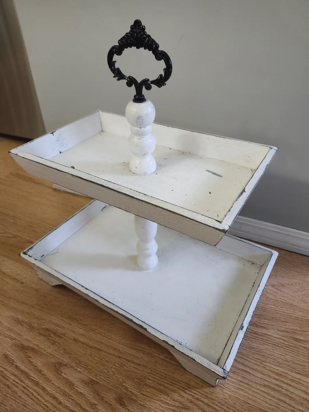 Two-Tiered Rustic/Farmhouse Tray image indicator(4)