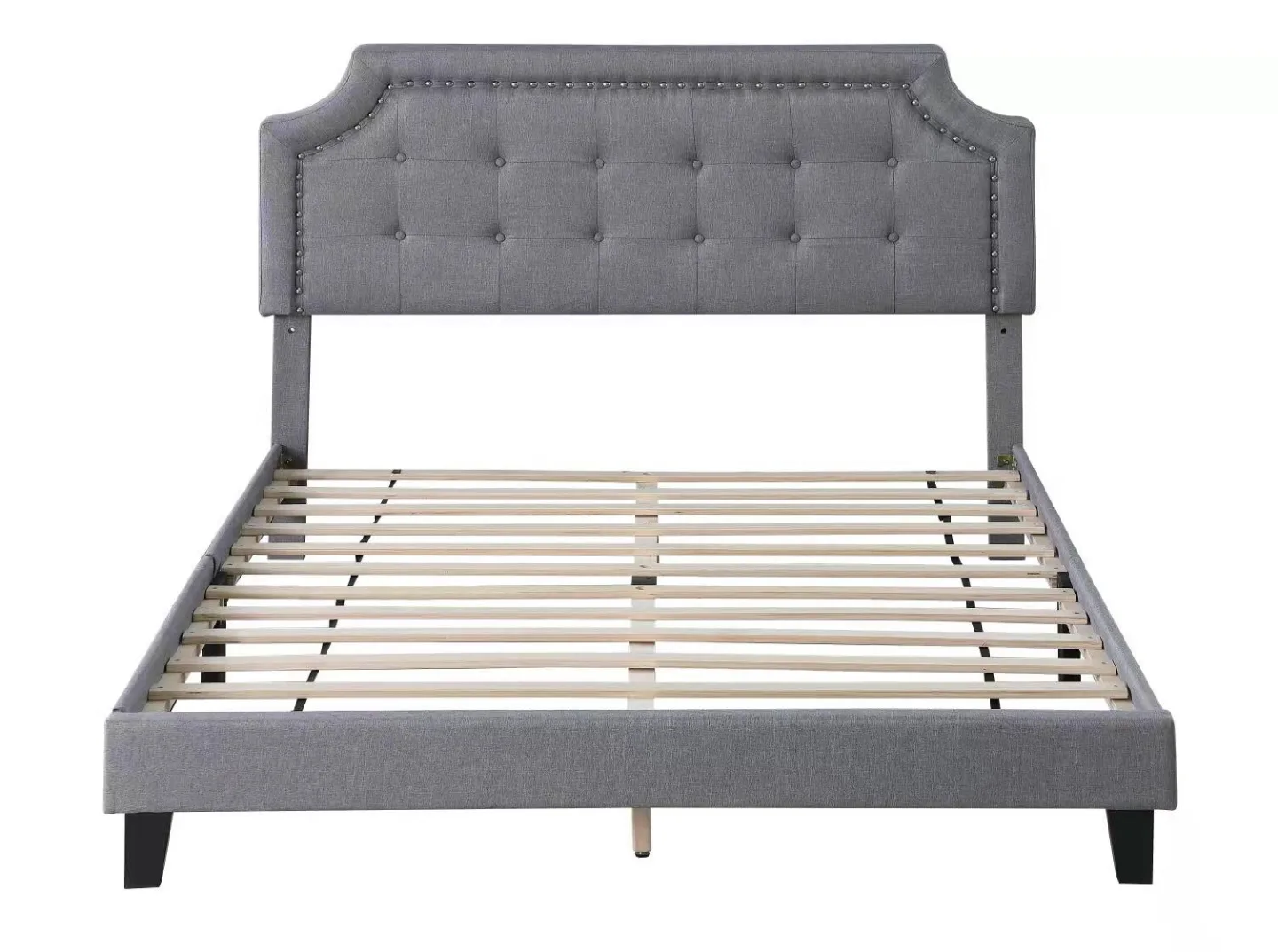 Brand New Grey Bed Frame on sale image indicator(2)