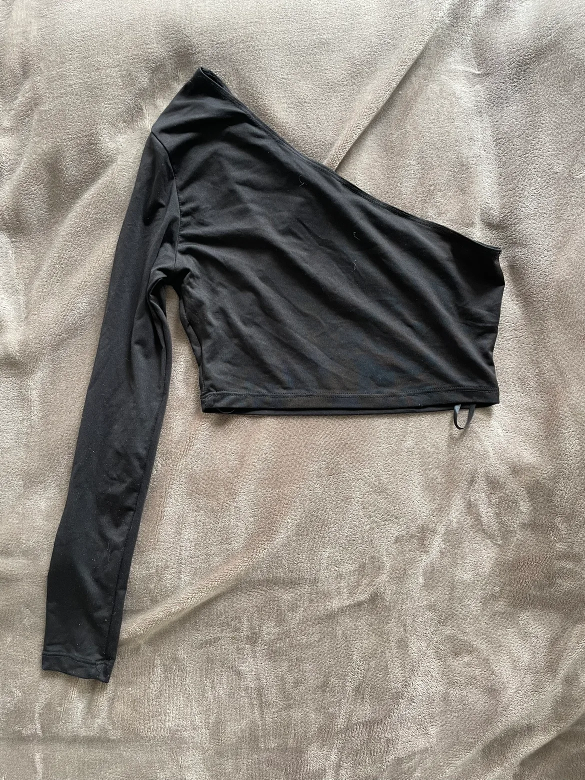 Cropped One-Sleeve Top thumbnail