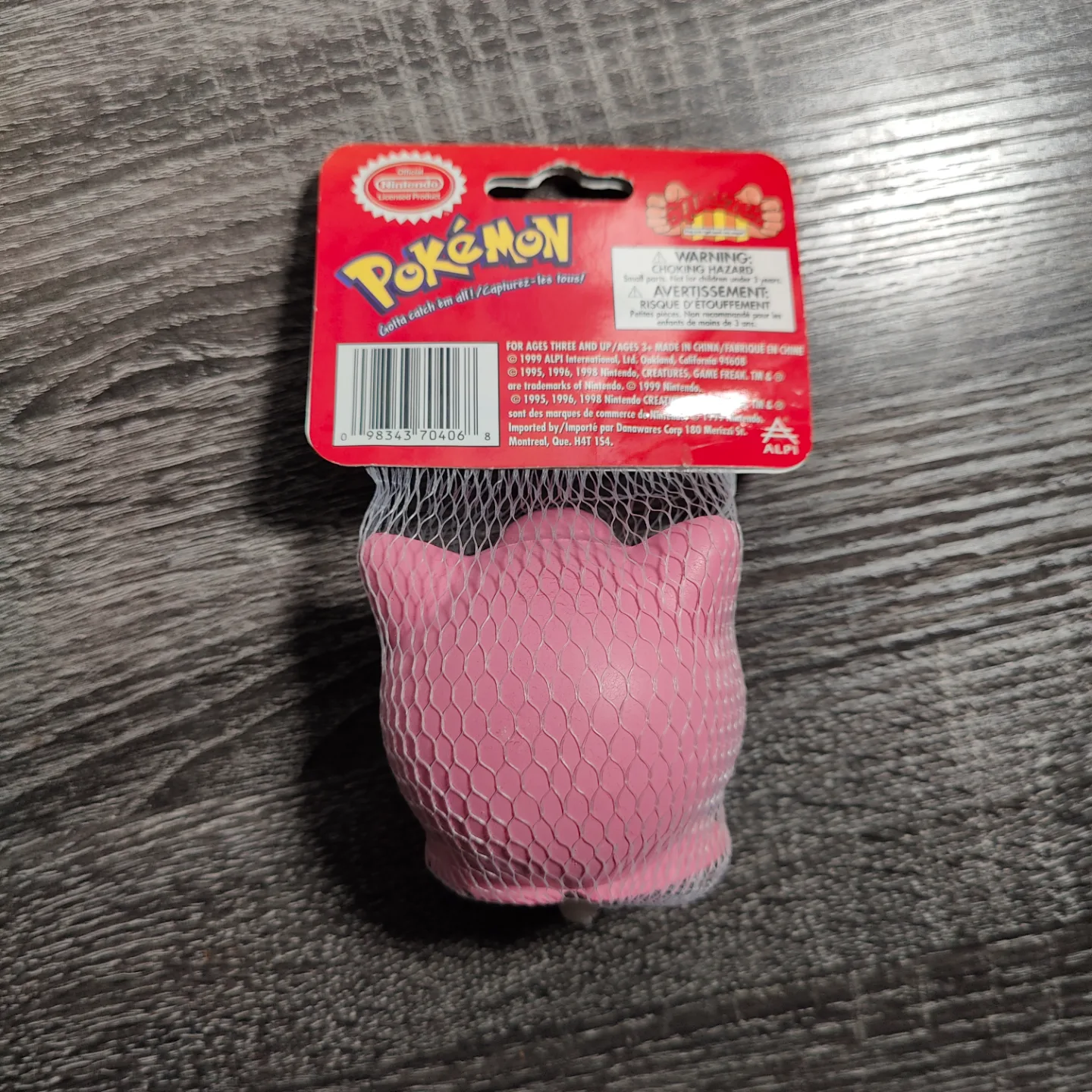 Vintage 1999 Pokémon Jigglypuff Squeeze Toy image indicator(2)