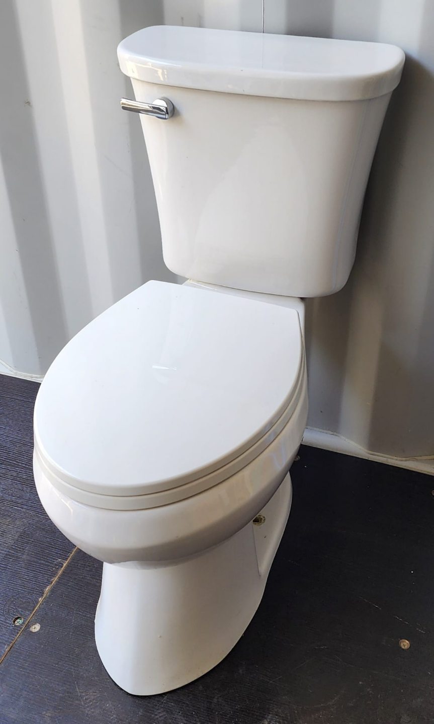 White Two-Piece Glacier Bay Toilet - photo 2