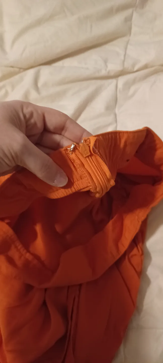 Burnt Orange Two-Piece Set: Crop Top & Maxi Skirt image indicator(10)